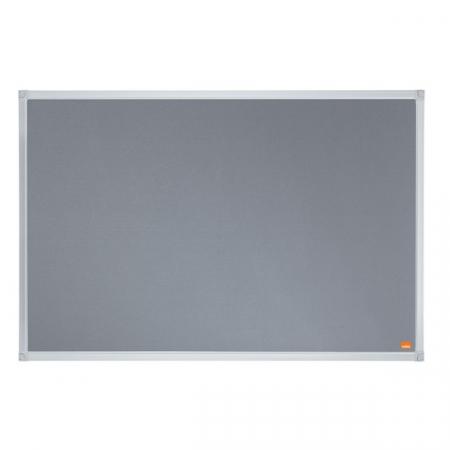 Panou NOBO Essentials, material textil, 90x60 cm, gri [4]