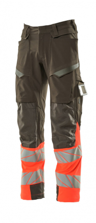 Pantaloni cu benzi reflectorizante si buzunar pentru protectii la genunchi Mascot® ACCELERATE SAFE [2]