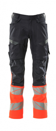 Pantaloni Hi-Vis - Pantaloni de lucru cu benzi reflectorizante Mascot® ACCELERATE SAFE