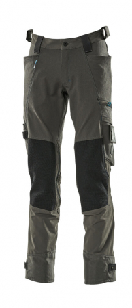 Pantaloni de lucru cu buzunare la genunchi [1]