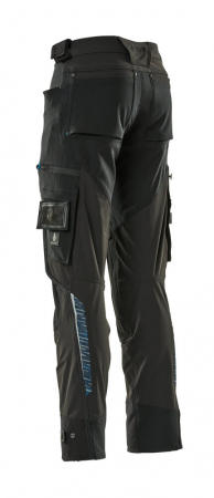 Pantaloni de lucru cu buzunare la genunchi [9]