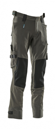 Pantaloni de lucru cu buzunare la genunchi [22]