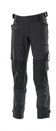 Pantaloni de lucru cu buzunare la genunchi [1]