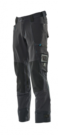 Pantaloni de lucru cu buzunare la genunchi [3]