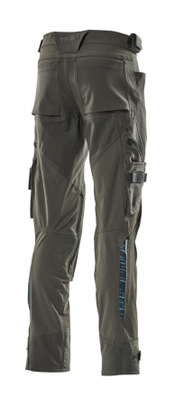 Pantaloni de lucru cu buzunare la genunchi [14]