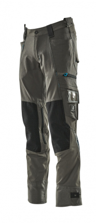 Pantaloni de lucru cu buzunare la genunchi [3]