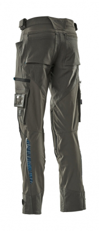 Pantaloni de lucru cu buzunare la genunchi [10]