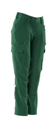 Pantaloni elastici cu buzunare pe coapse [21]
