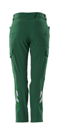 Pantaloni elastici cu buzunare pe coapse [12]