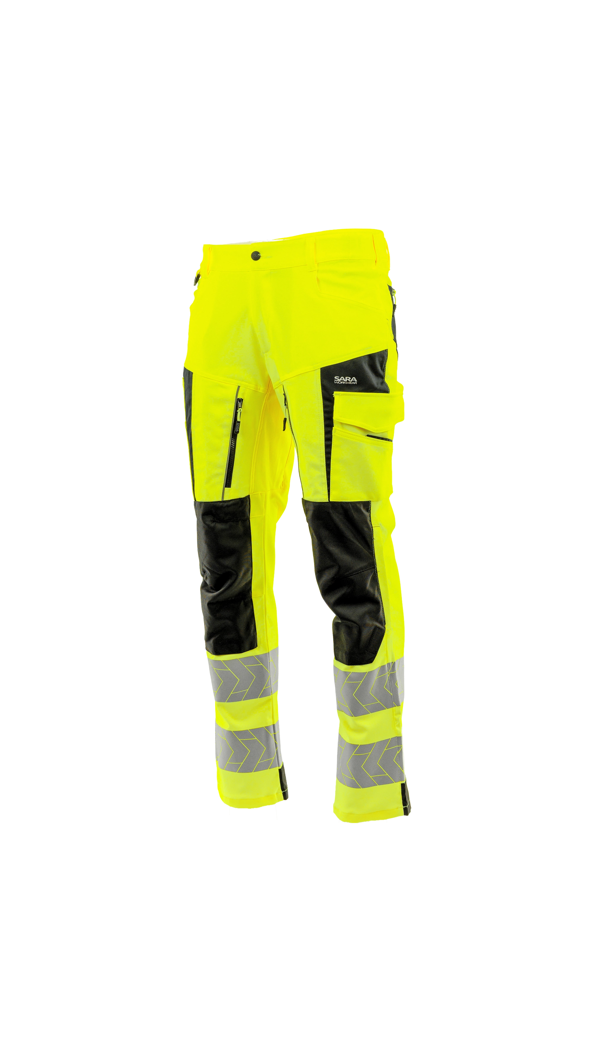 Protectia muncii si Imbracaminte - Pantaloni Hi-Vis DROGOWIEC COMFORT
