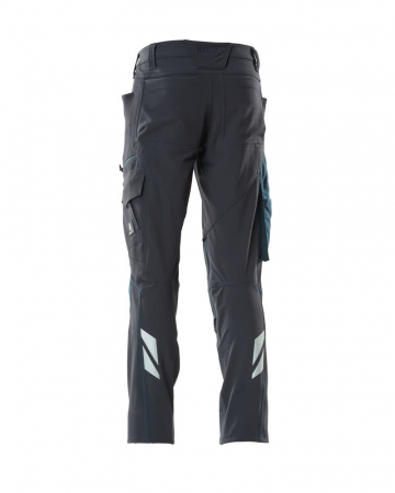 Pantaloni Ultimate Stretch cu buzunare pentru protectie la genunchi [11]