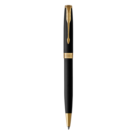 Pix Parker SONNET Matte Black, finisaj paladiu, cutie cadou [4]