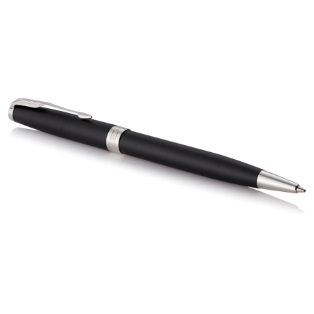 Pix Parker SONNET Matte Black, finisaj paladiu, cutie cadou [2]