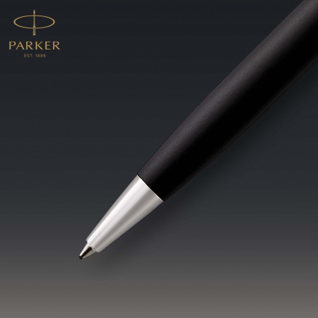Pix Parker SONNET Matte Black, finisaj paladiu, cutie cadou [9]
