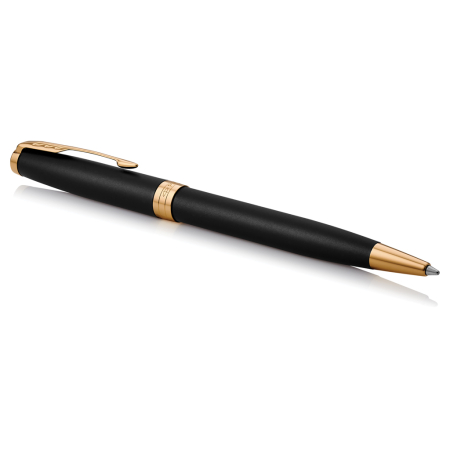 Pix Parker SONNET Matte Black, finisaj paladiu, cutie cadou [2]