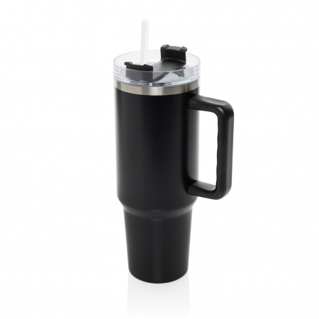 Pahar termic Peakflow otel reciclat 1200 ml cu maner [1]