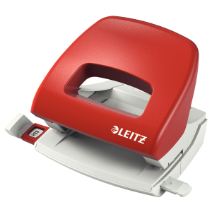Capsatoare, capse si perforatoare - Perforator Leitz 5038 16coli rosu