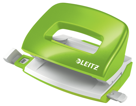 Birotica si papetarie - Perforator Leitz Mini 5060 10coli 1mm alb perlat