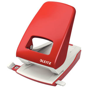Capsatoare, capse si perforatoare - Perforator Leitz 5138 40coli rosu