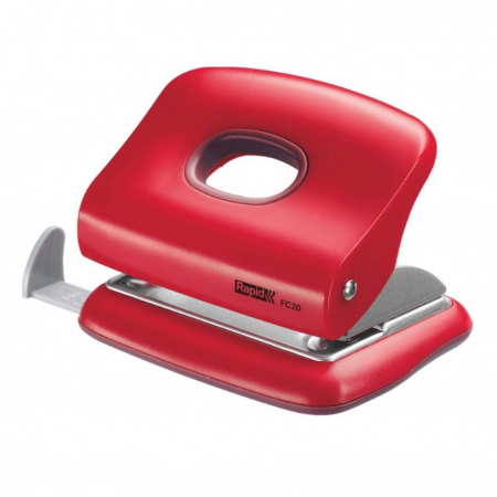 Birotica si papetarie - Perforator Rapid FC20 20 coli rosu