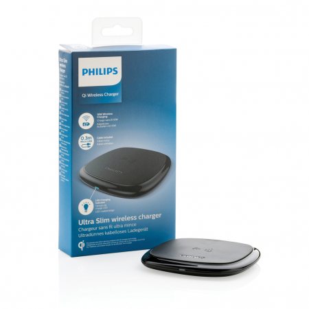 Incarcator wireless Philips 10W Qi rapid, indicator LED [6]