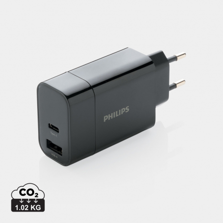 Incarcatoare cu fir si auto - Incarcator Philips PD 30W – incarcare rapida USB-C