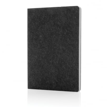 Agenda A5 Phrase din fetru reciclat GRS – 192 pagini dictando albe, eco-friendly [1]