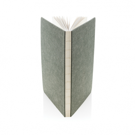 Agenda A5 Phrase din fetru reciclat GRS – 192 pagini dictando albe, eco-friendly [5]