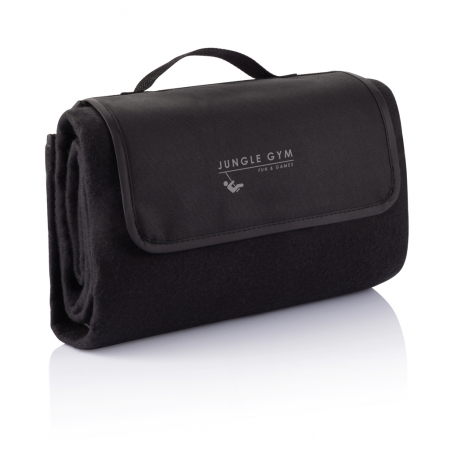 Patura de picnic fleece impermeabila 130x145 cm [4]