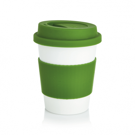 Cana cafea PLA 350 ml eco-friendly cu capac silicon [1]