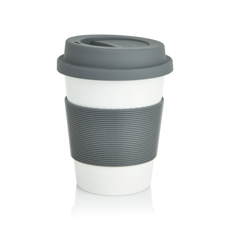 Cana cafea PLA 350 ml eco-friendly cu capac silicon [1]