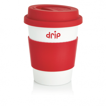 Cana cafea PLA 350 ml eco-friendly cu capac silicon [4]