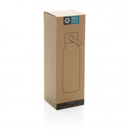 Sticla Pluto aluminiu reciclat 680 ml antiscurgere, maner tip curea [9]