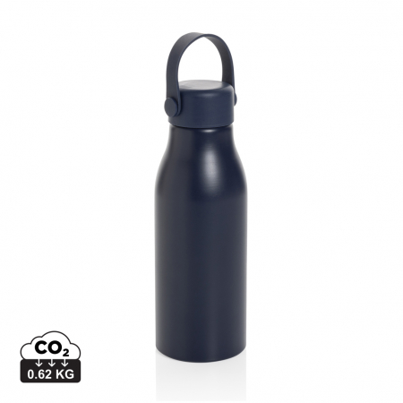 Noutati si inovatii - Sticla Pluto aluminiu reciclat 680 ml antiscurgere, maner tip curea
