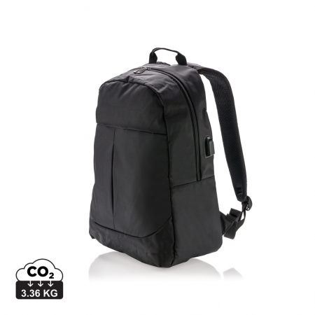 Rucsacuri si articole de calatorie - Rucsac Power USB Laptop 20L, poliester 600D