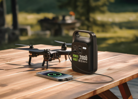 Statie portabila de alimentare 21.000 mAh Power Vault, ABS reciclat RCS, 18W incarcare rapida [6]