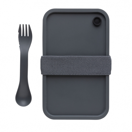Caserola de pranz din PP cu spork, 0.8L practica si rezistenta [8]