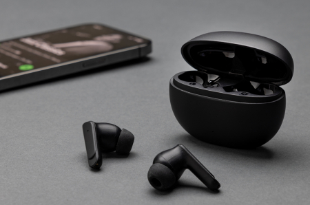 Casti wireless Prolink RCS din plastic reciclat, ANC/ENC hibrid, BT 5.3 [8]