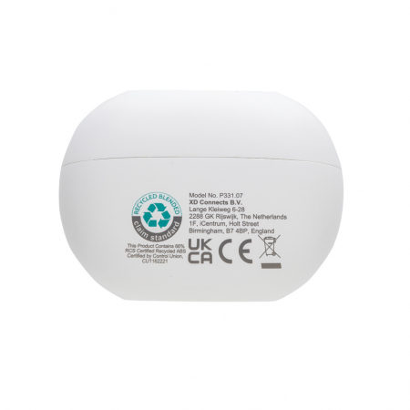 Casti wireless Prolink RCS din plastic reciclat, ANC/ENC hibrid, BT 5.3 [5]