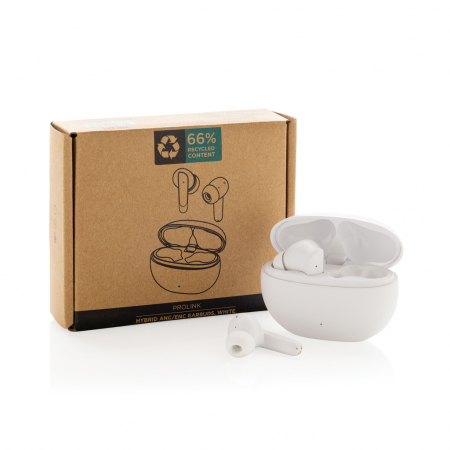 Casti wireless Prolink RCS din plastic reciclat, ANC/ENC hibrid, BT 5.3 [9]