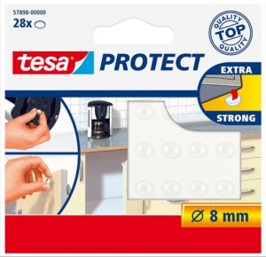 Protectii anti-zgomot Tesa D=8mm, transparent [2]