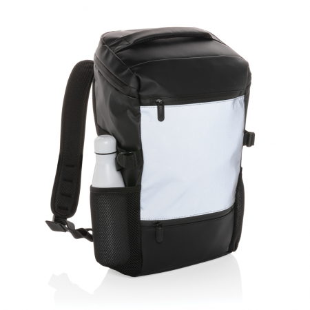 Rucsac laptop 15.6" reflectorizant, PU, rezistent la apa [2]