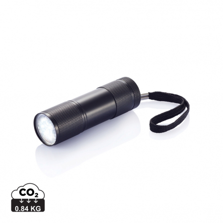 Lanterna Quattro din aluminiu cu 9 LED-uri – 30 lumeni, raza 50 m [0]