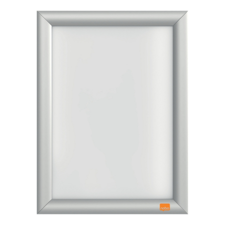 Sisteme de afisare - Rama pentru perete NOBO, aluminiu, cu click, A4, gri