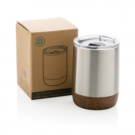 Cana termos mica inox reciclat RCS 180 ml cu pluta [6]