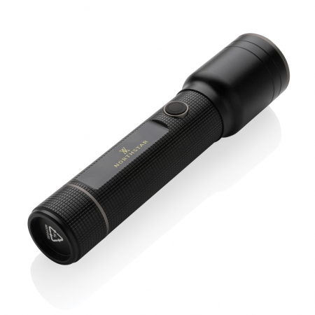 Lanterna heavy duty aluminiu reciclat RCS – 1500 lumeni, raza 800 m, USB-C, powerbank [12]