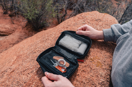 Trusa de prim ajutor RCS, husa din nubuck PU reciclat, impermeabila [5]