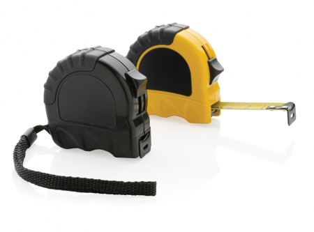 Ruleta RCS 3m/16mm – ABS reciclat, grip cauciuc TPR, banda galbena cm [8]