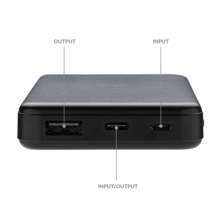 Powerbank 5.000 mAh RCS, incarcare wireless 5W, ABS reciclat [4]