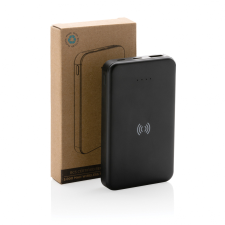 Powerbank 5.000 mAh RCS, incarcare wireless 5W, ABS reciclat [9]